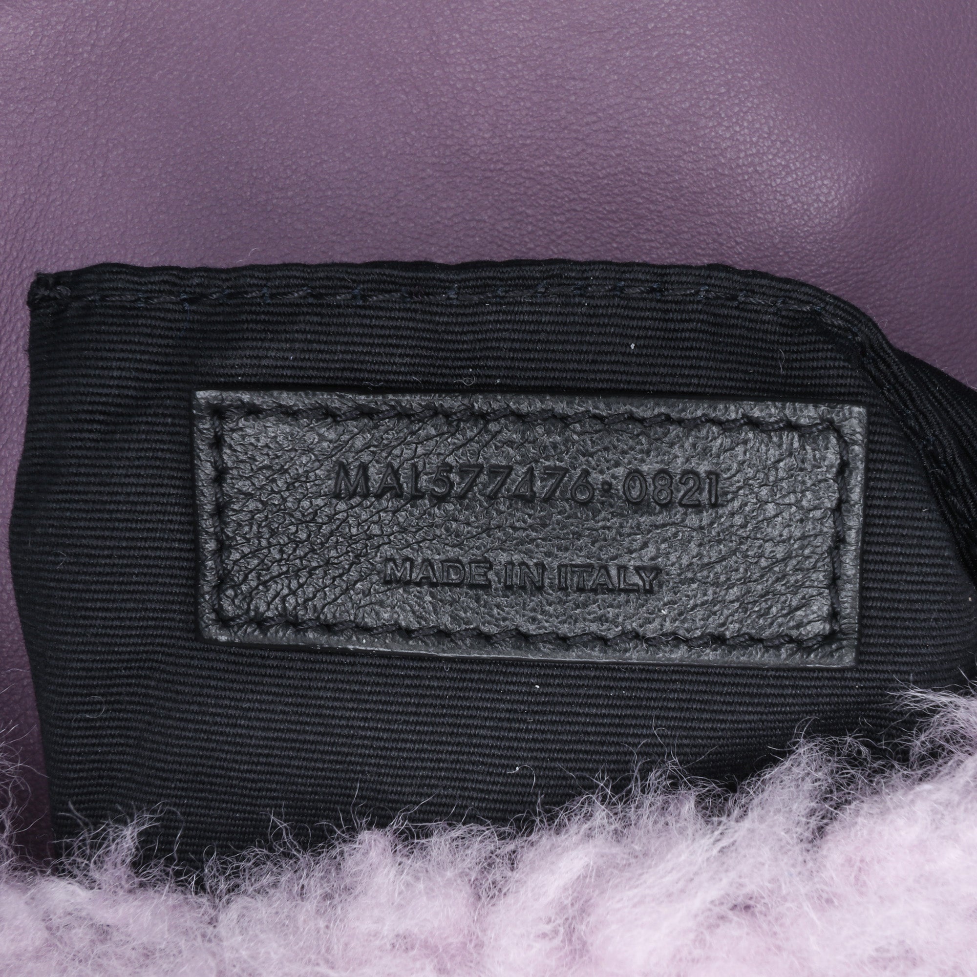 Small Shearling Loulou Puffer Shoulder Bag