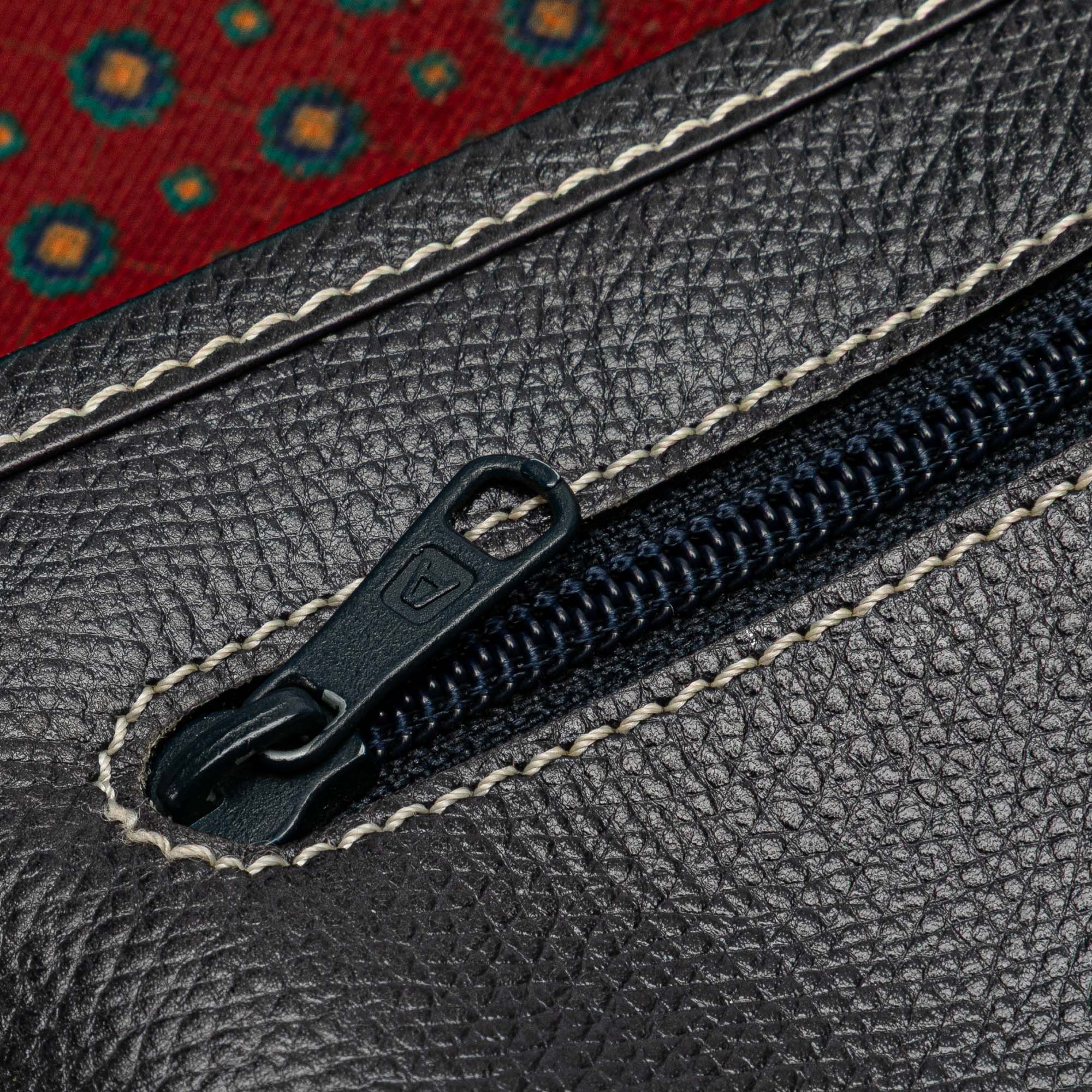 Leather Anagram Crossbody