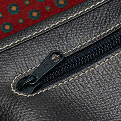 Leather Anagram Crossbody