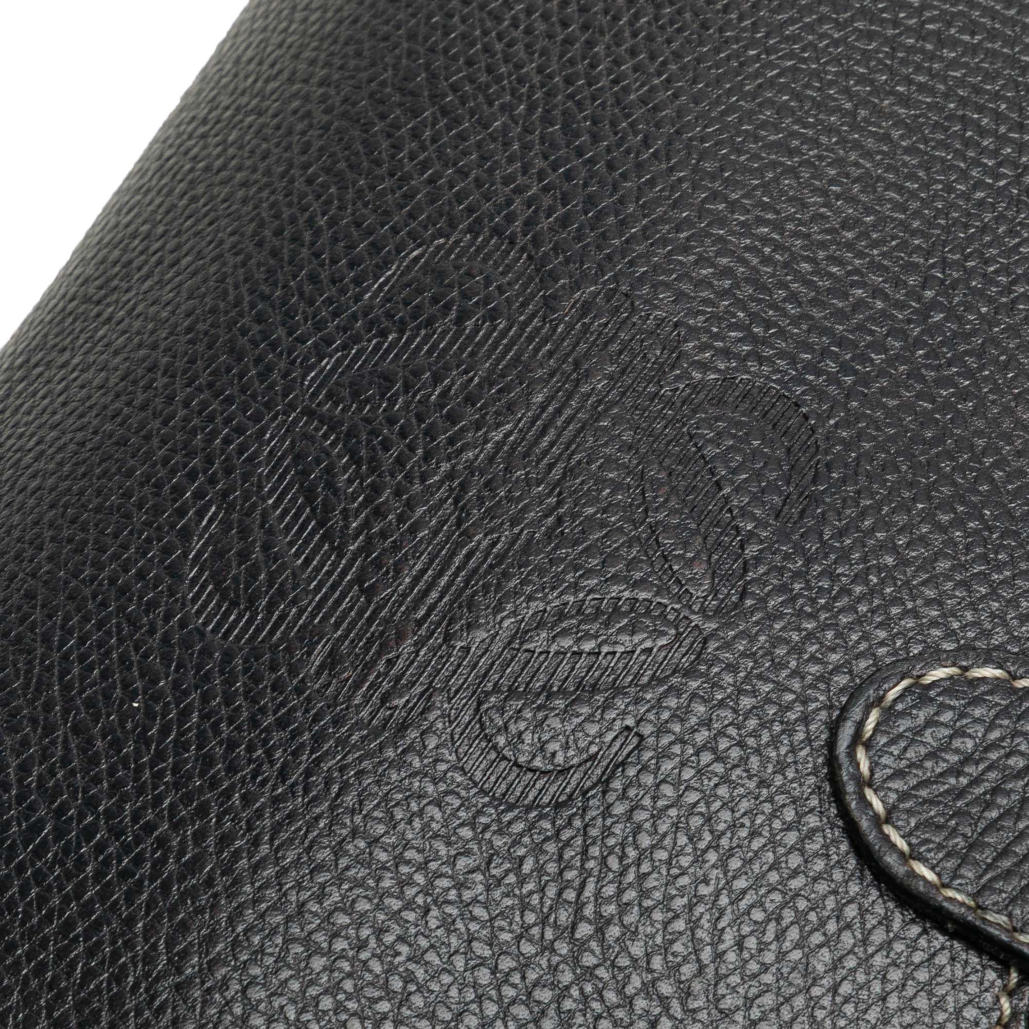 Leather Anagram Crossbody