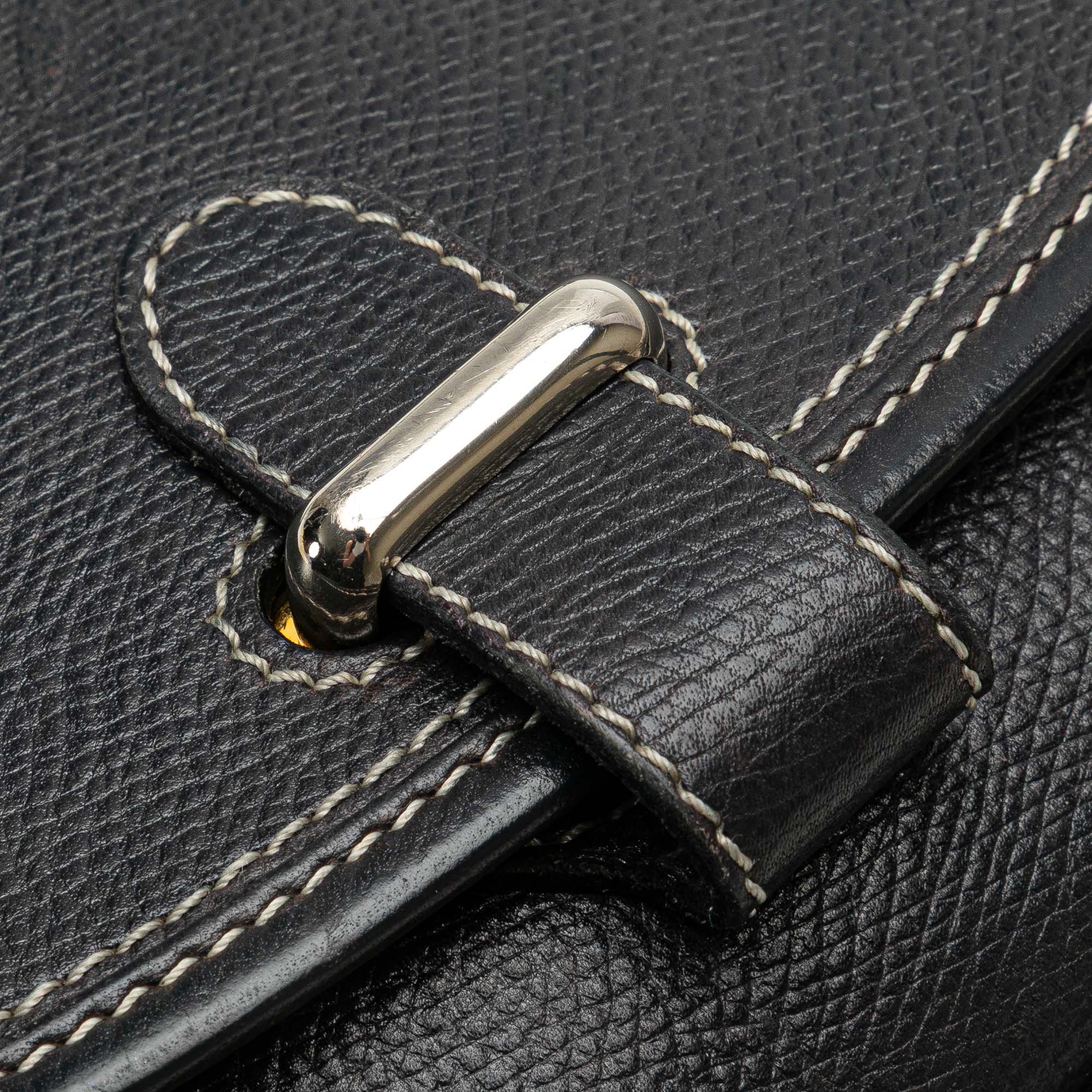 Leather Anagram Crossbody