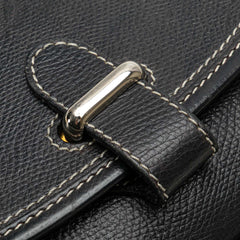 Leather Anagram Crossbody