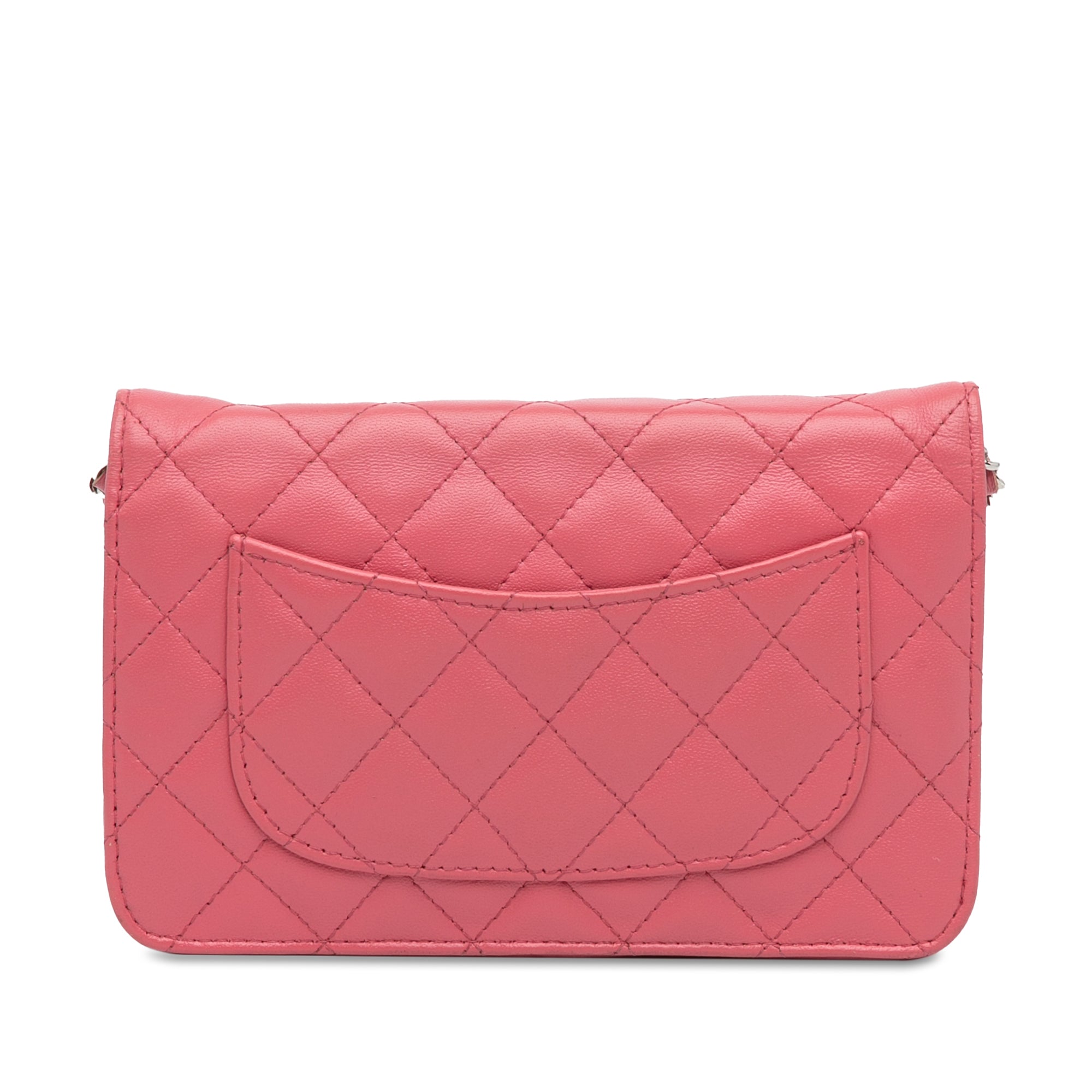 Classic Lambskin Wallet on Chain