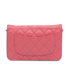 Classic Lambskin Wallet on Chain