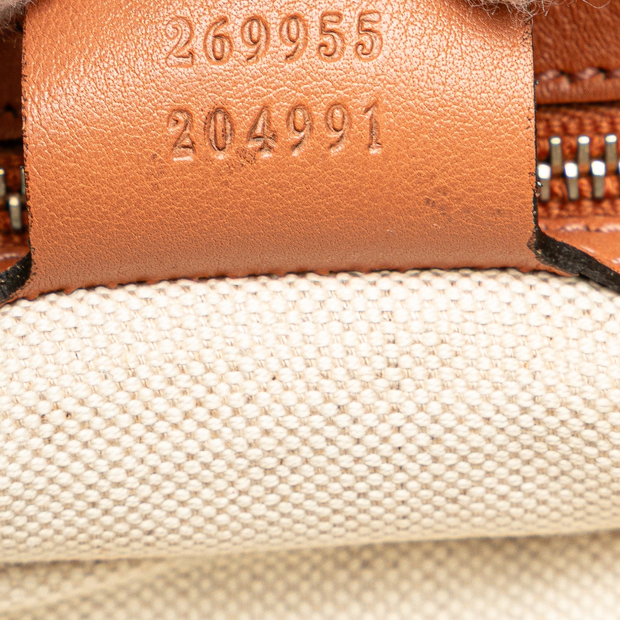 Guccissima Heart Bit Satchel