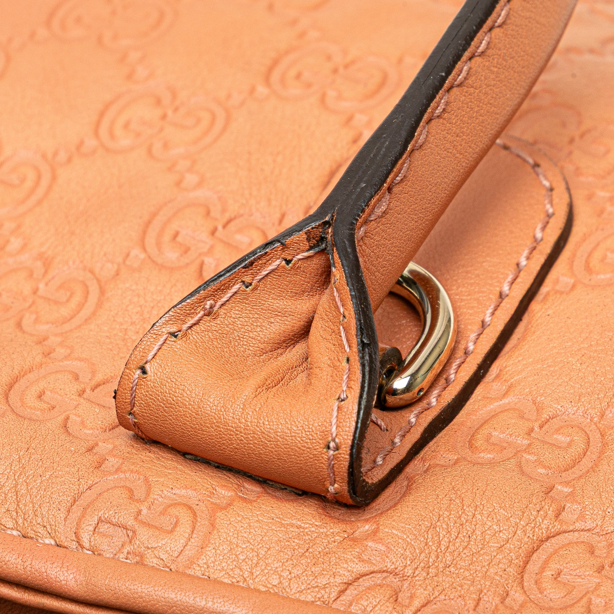 Guccissima Heart Bit Satchel