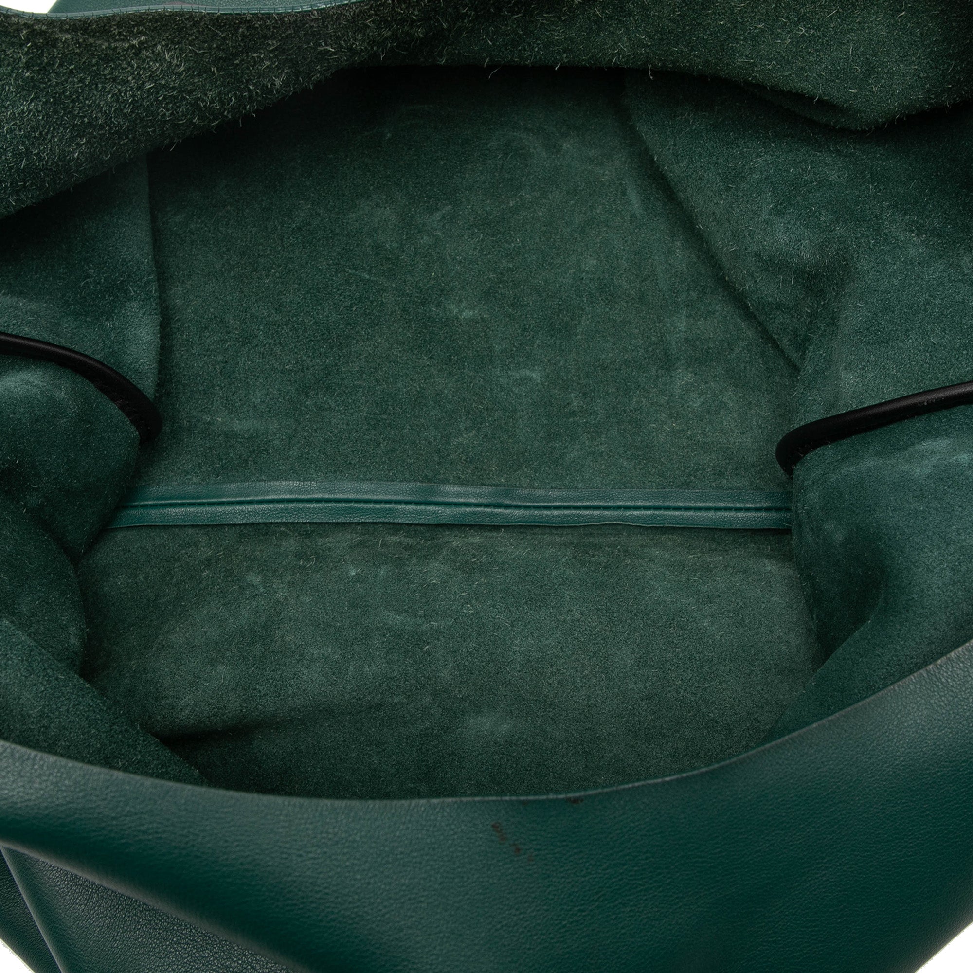 Soft Leather Wrapped Chain Shopper Hobo