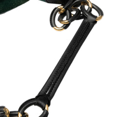 Soft Leather Wrapped Chain Shopper Hobo