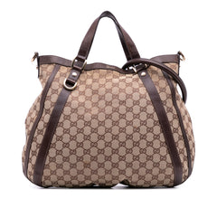 GG Canvas Abbey D Ring Convertible Satchel