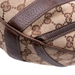 GG Canvas Abbey D Ring Convertible Satchel