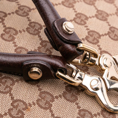 GG Canvas Abbey D Ring Convertible Satchel