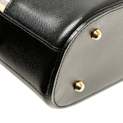 Haymarket Check Canvas Shoulder Bag