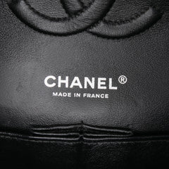 Medium Classic Canvas Sequin Moon Double Flap