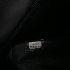 Medium Classic Canvas Sequin Moon Double Flap