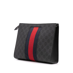 GG Supreme Web Clutch