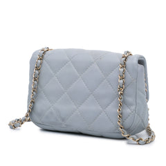 Mini Calfskin Chain Around Flap