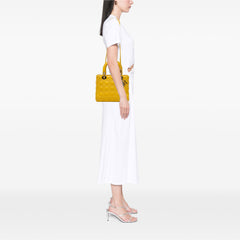 Medium Lambskin Cannage Lady Dior