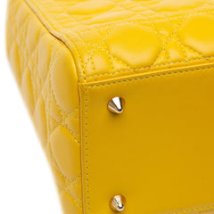 Medium Lambskin Cannage Lady Dior