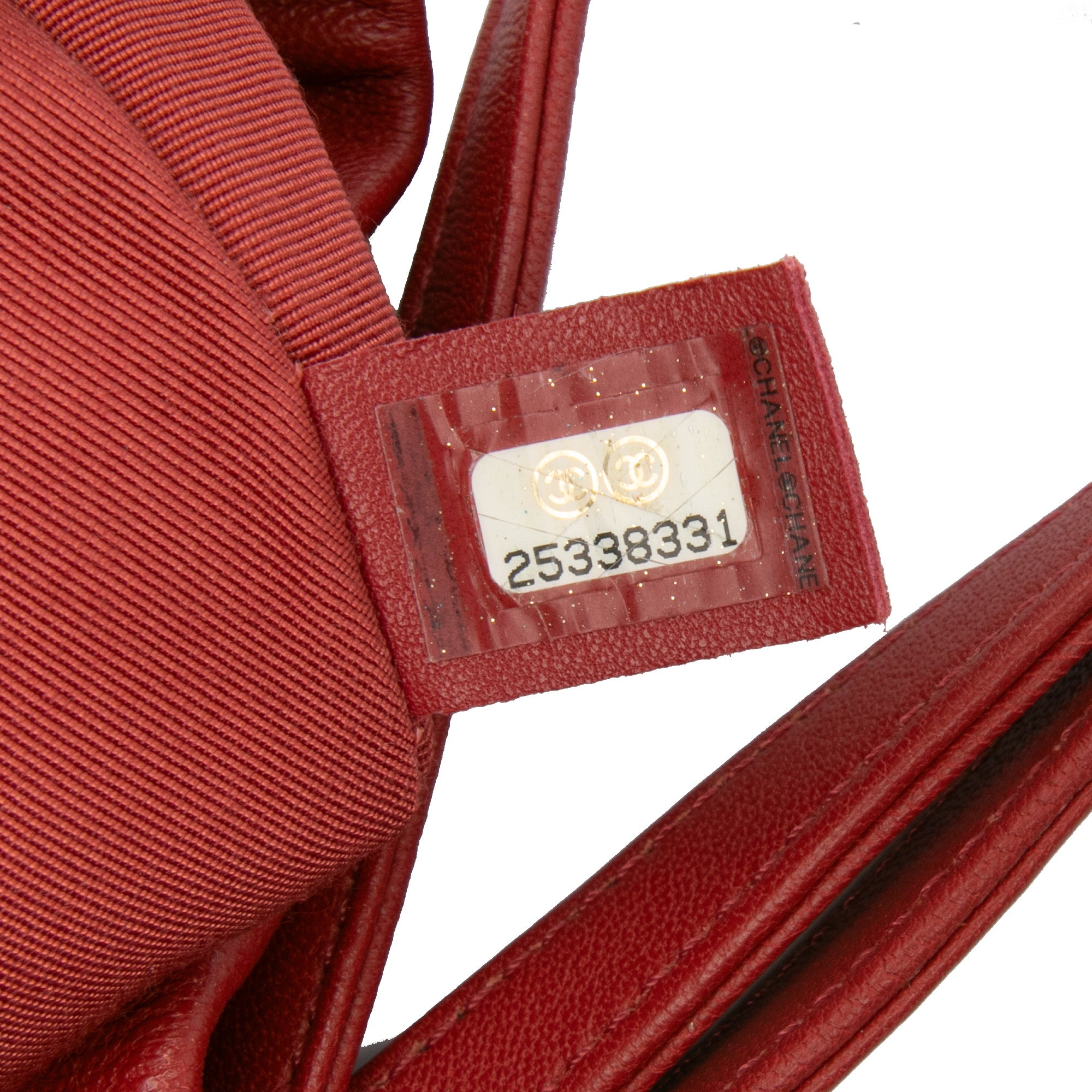 CC Quilted Calfskin Drawstring Bucket Bag