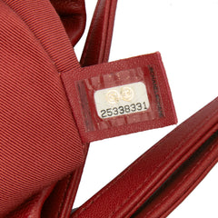 CC Quilted Calfskin Drawstring Bucket Bag