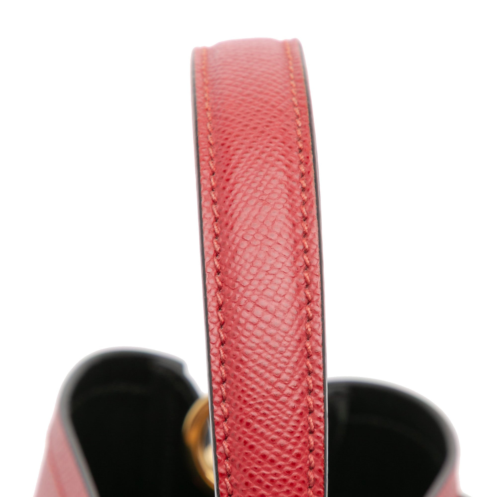 Medium Saffiano Cuir Panier