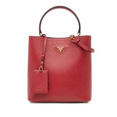 Medium Saffiano Cuir Panier