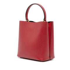 Medium Saffiano Cuir Panier