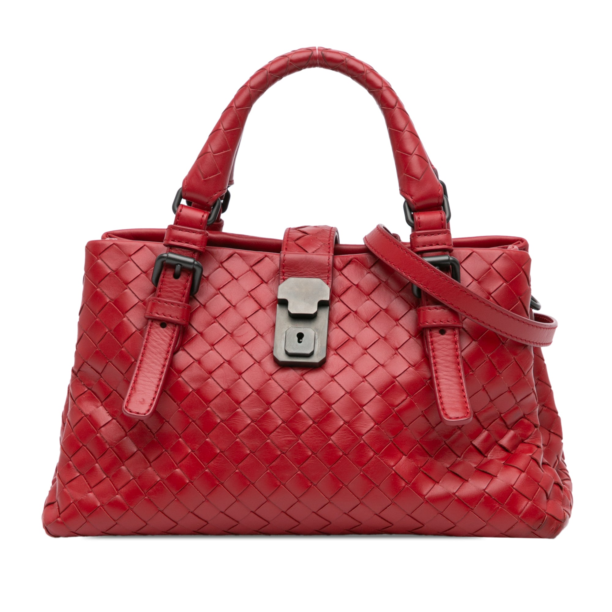 Mini Nappa Intrecciato Roma Satchel
