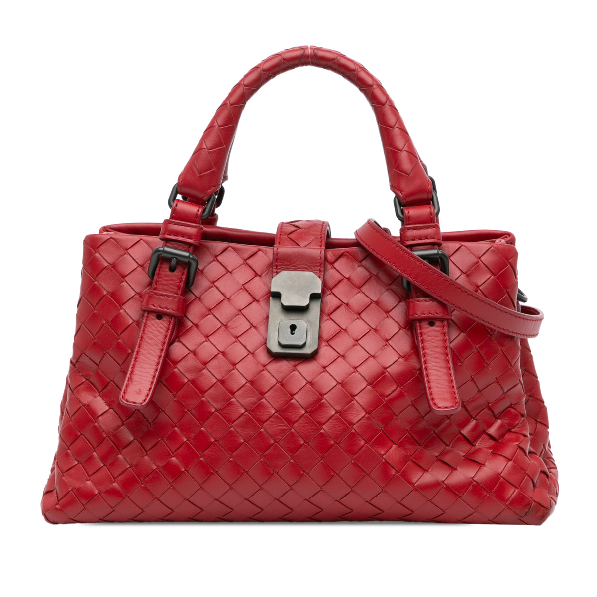 Mini Nappa Intrecciato Roma Satchel
