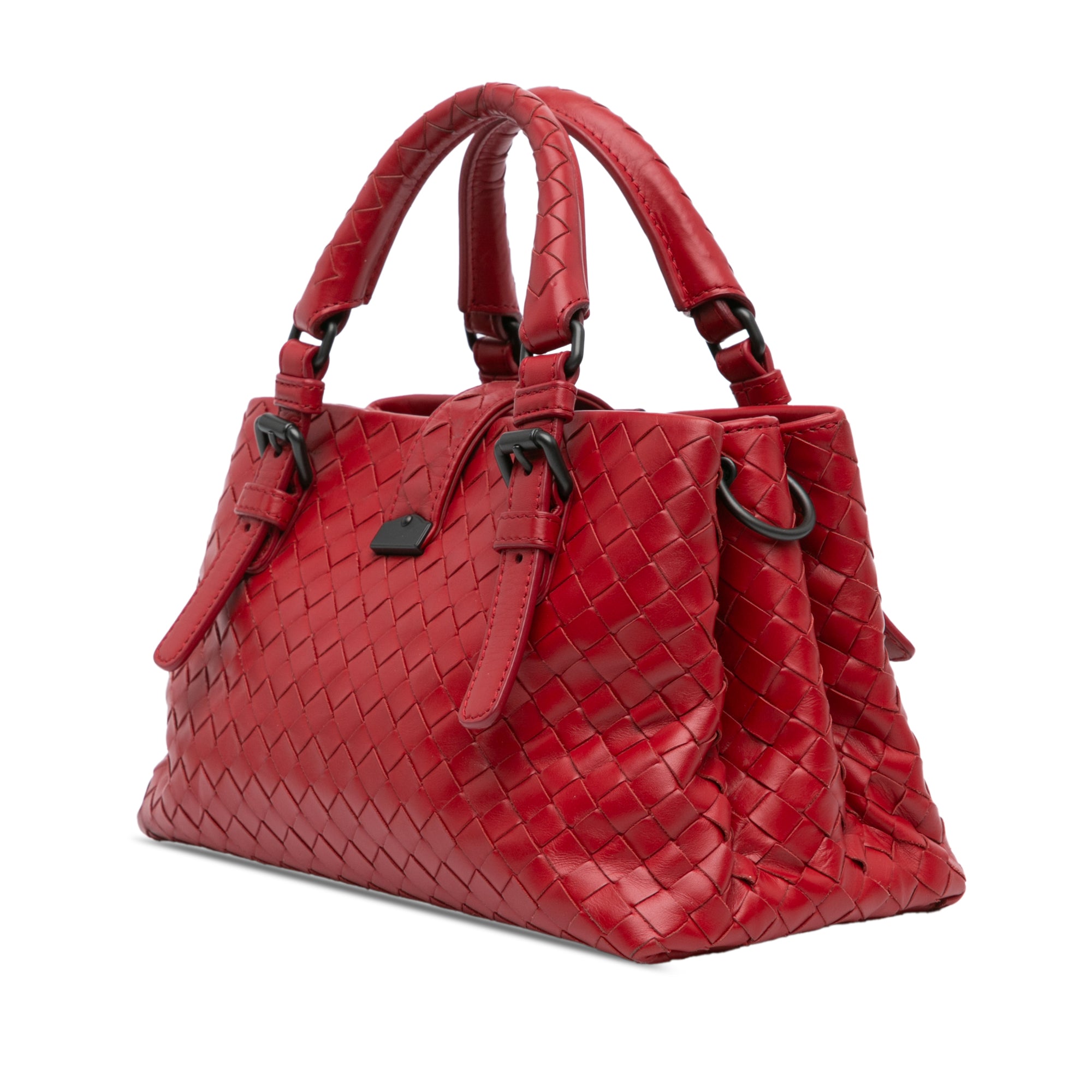 Mini Nappa Intrecciato Roma Satchel