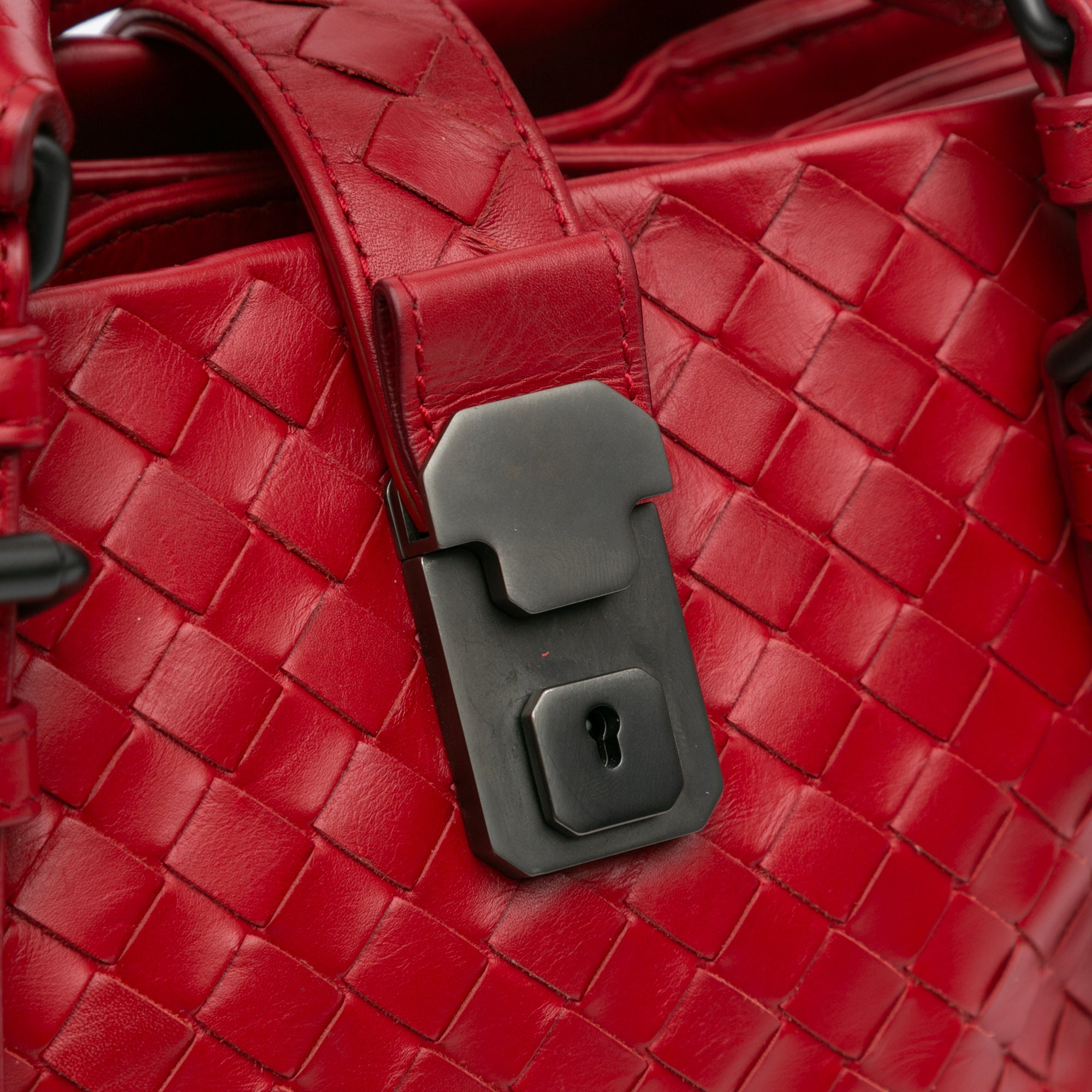 Mini Nappa Intrecciato Roma Satchel