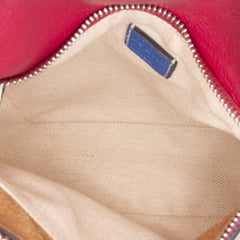 Mini Calfskin Zigzag Puzzle Edge Satchel
