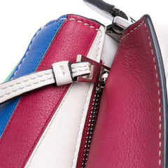 Mini Calfskin Zigzag Puzzle Edge Satchel