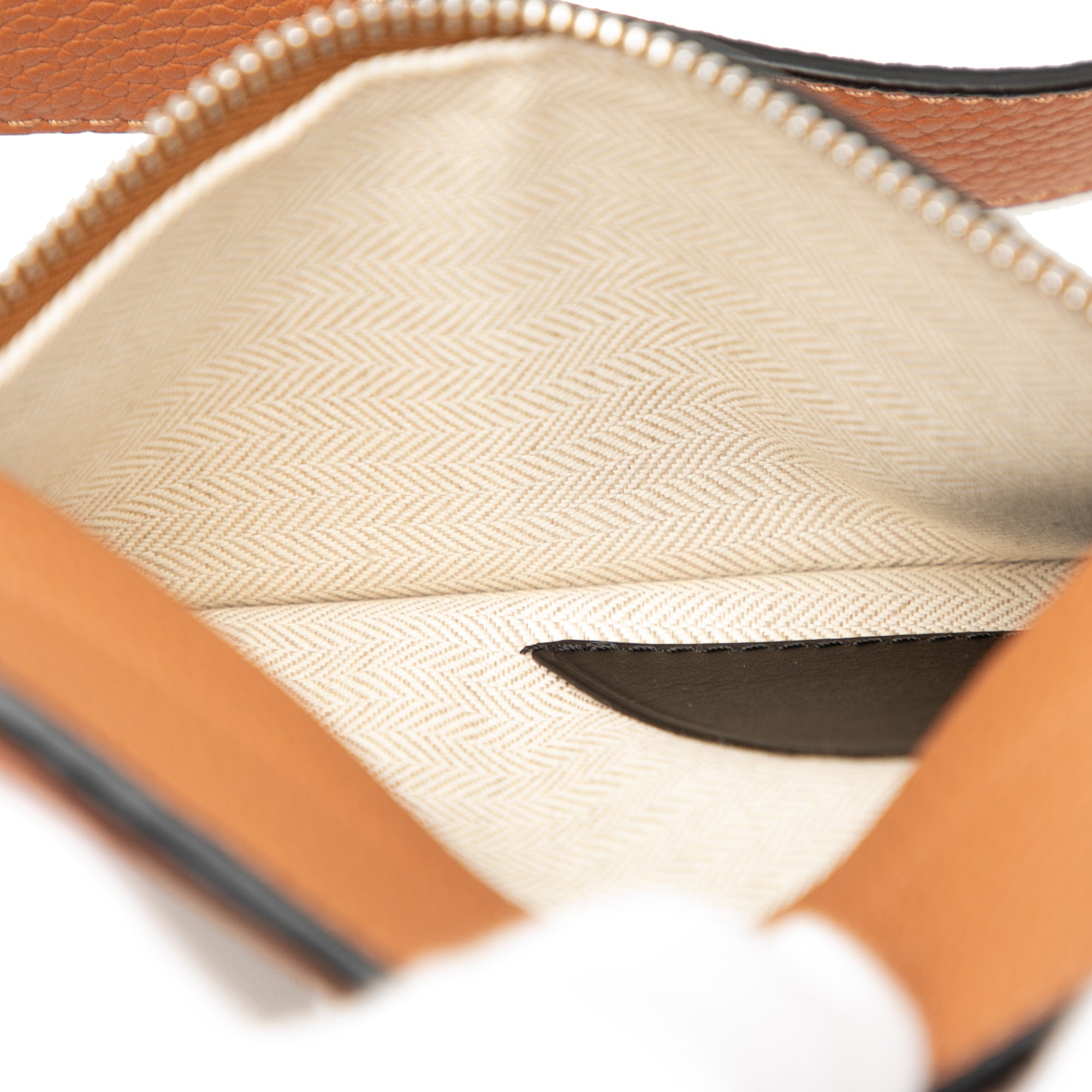 Soft Grained Calfskin Vertical T Pocket Crossbody