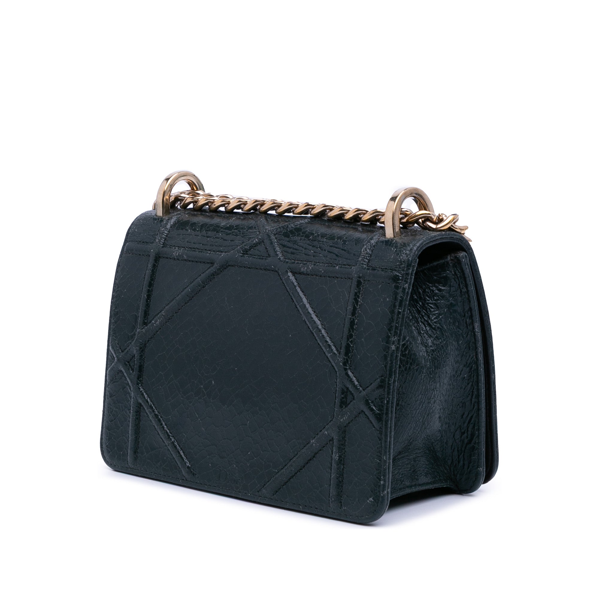 Mini Crackled Deerskin Diorama Flap