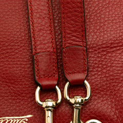 Medium Calfskin Bamboo Shopper Satchel