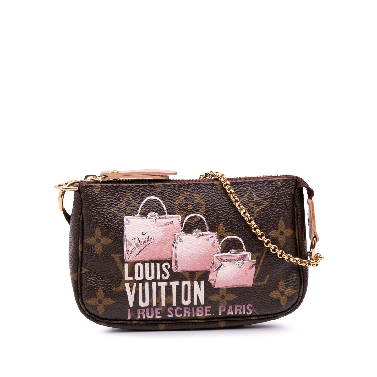 Monogram Affiche Mini Pochette Accessoires