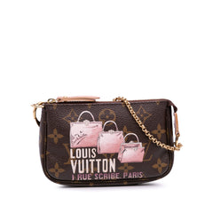 Monogram Affiche Mini Pochette Accessoires
