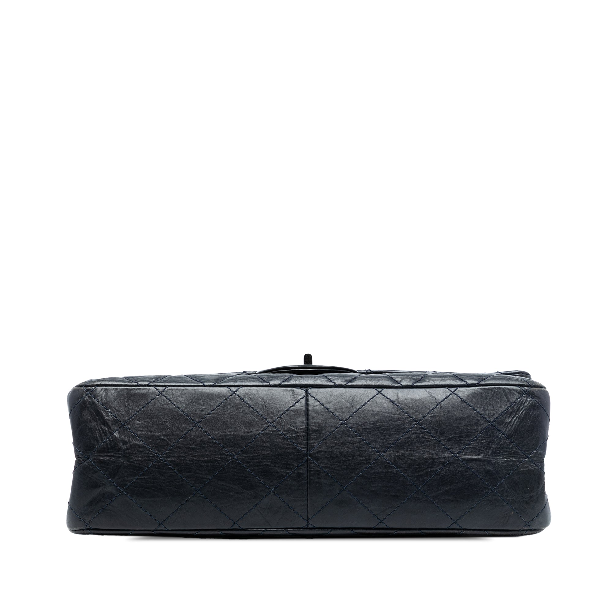 Aged Calfskin Reissue 2.55 Double Flap 227