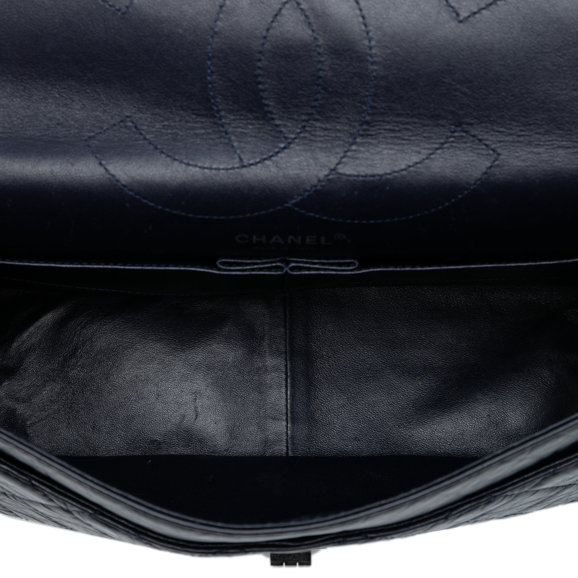 Aged Calfskin Reissue 2.55 Double Flap 227