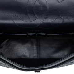 Aged Calfskin Reissue 2.55 Double Flap 227