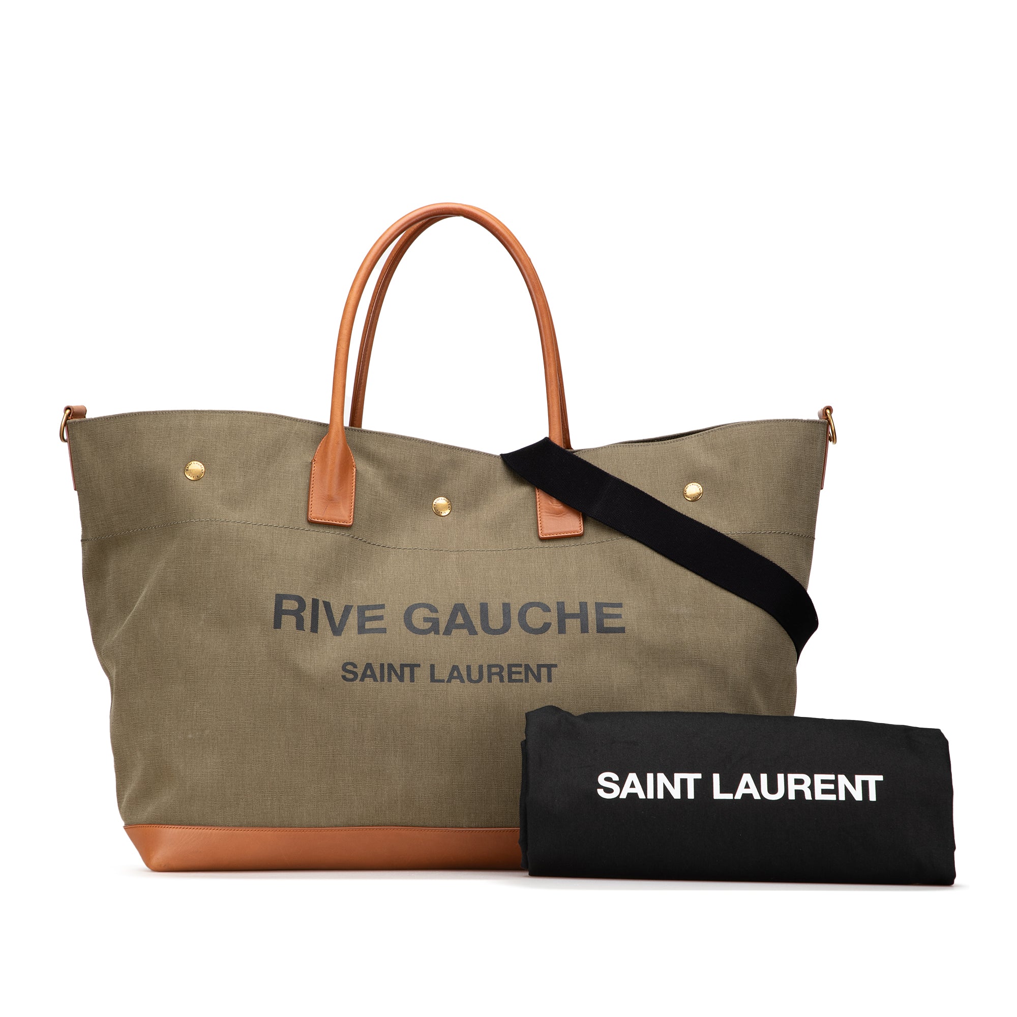 Maxi Canvas Rive Gauche Shopper Tote