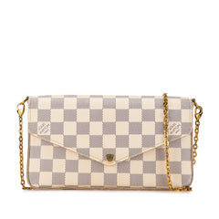 Damier Azur Pochette Felicie_0