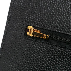 CC Quilted Caviar Wallet on Chain