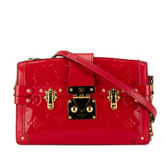 Monogram Vernis Trunk Clutch