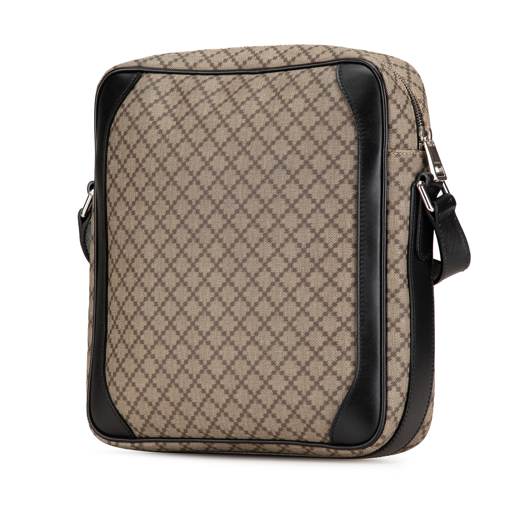 Diamante Coated Canvas Zip Crossbody