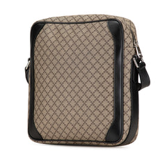 Diamante Coated Canvas Zip Crossbody