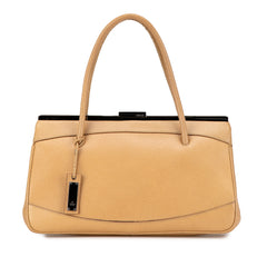 Leather Frame Handbag