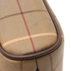 Vintage Check Canvas Clutch