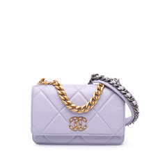 Quilted Lambskin 19 Wallet on Chain